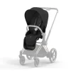 Poussette e-priam 2 sepia black châssis matt black