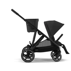 Poussette gazelle s moon black châssis noir