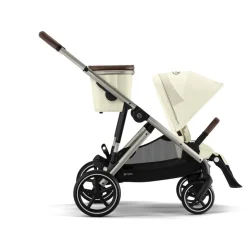 Poussette gazelle s seashell beige châssis taupe