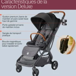 Poussette metro 3 deluxe willow green