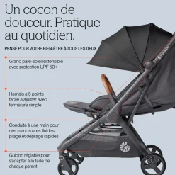 Poussette metro 3 deluxe willow green
