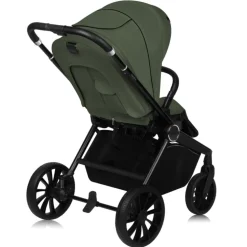 Poussette mika plus green olive