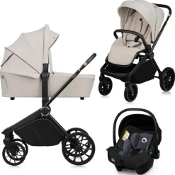 Poussette mika plus trio beige sand
