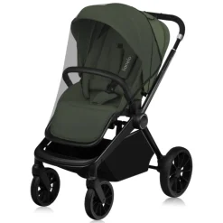 Poussette mika plus trio green olive