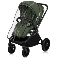 Poussette mika plus trio green olive