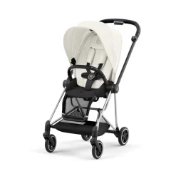 Poussette mios 3 off white châssis chrome black