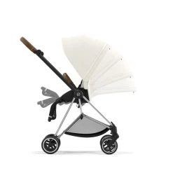 Poussette mios 3 off white châssis chrome brown
