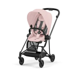 Poussette mios 3 peach pink châssis matt black