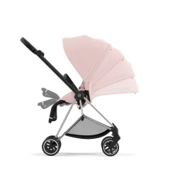 Poussette mios 3 peach pink châssis chrome black