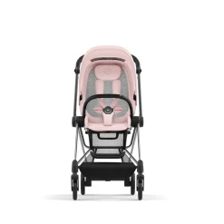 Poussette mios 3 peach pink châssis chrome black