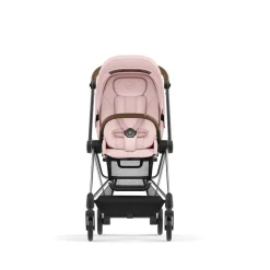 Poussette mios 3 peach pink châssis chrome brown