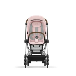 Poussette mios 3 peach pink châssis chrome brown