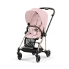 Poussette mios 3 peach pink châssis rose gold