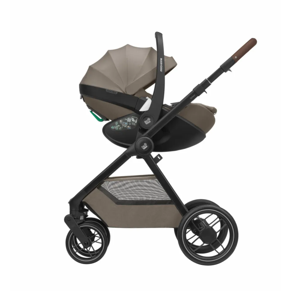 Poussette oxford twillic truffle