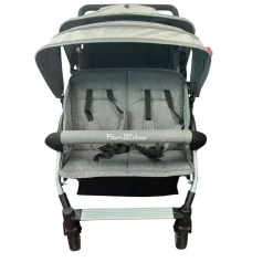 Poussette 4 places lidoo city h4e - full grey