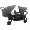 Poussette 3 places lidoo h3e + ergondrive full black