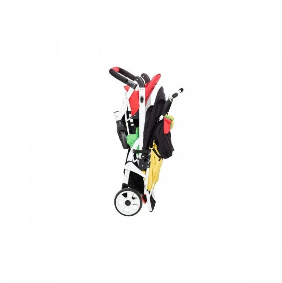 Poussette 3 places lidoo h3e + ergondrive full black