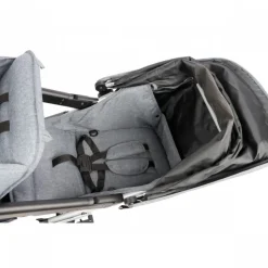 Poussette 3 places lidoo h3e + ergondrive full grey