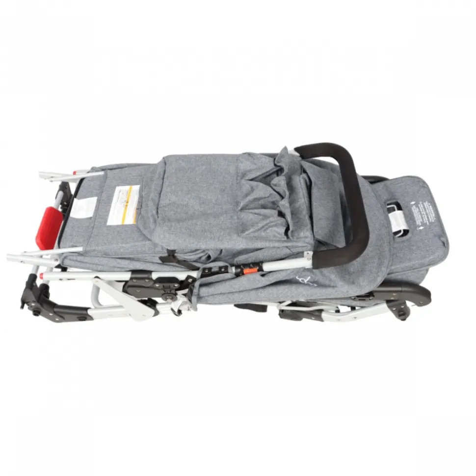 Poussette 3 places lidoo h3e + ergondrive full grey