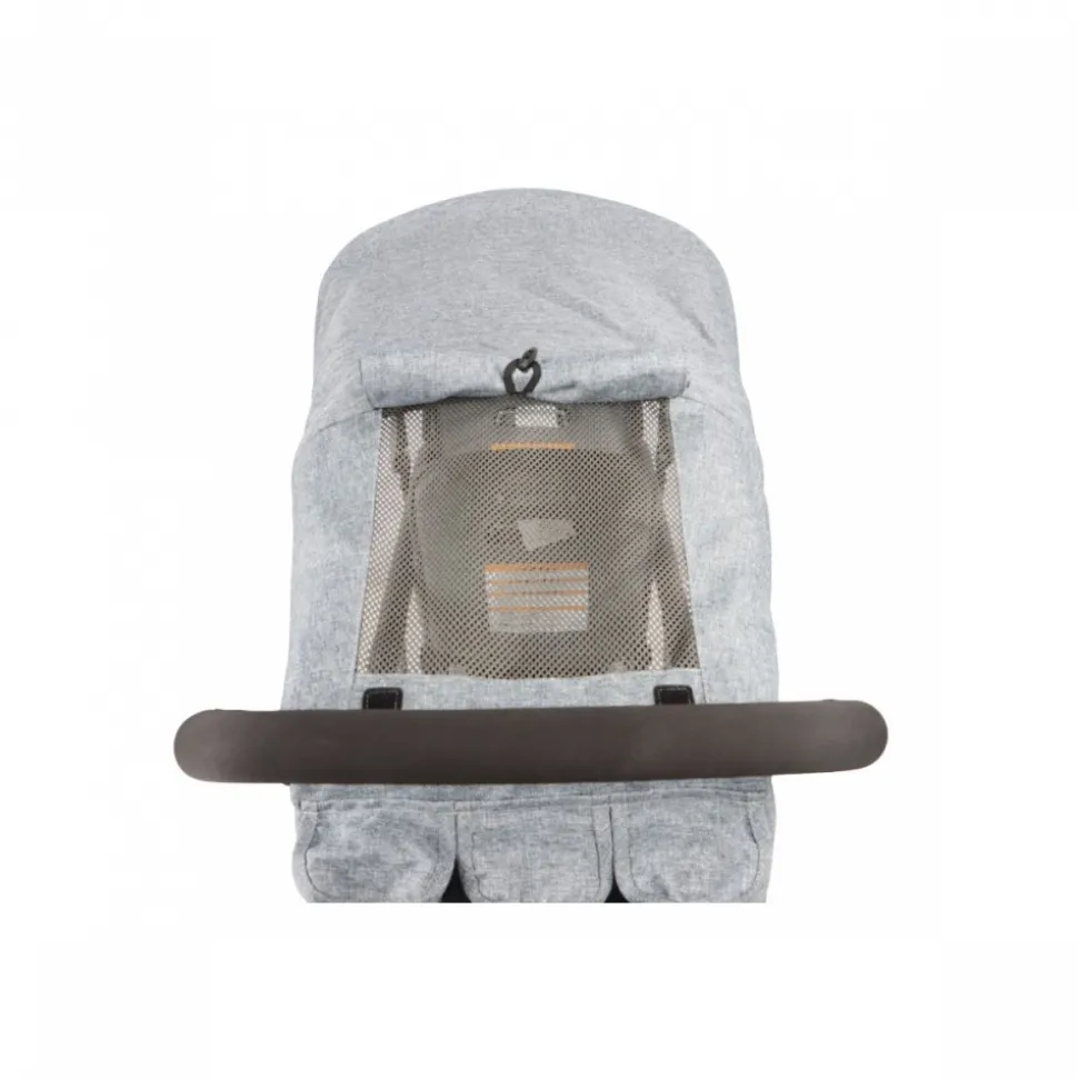 Poussette 3 places lidoo h3e + ergondrive full grey