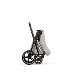 Poussette priam 5 city grey châssis rosegold