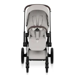 Poussette priam 5 city grey châssis chrome