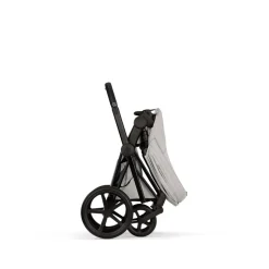Poussette priam 5 city grey châssis matt black