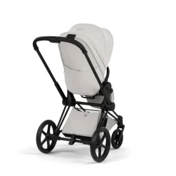 Poussette priam 5 city grey châssis matt black