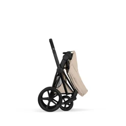 Poussette priam 5 cozy beige châssis matt black