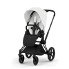 Poussette priam 5 off white châssis matt black