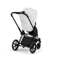 Poussette priam 5 off white châssis matt black