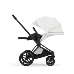 Poussette priam 5 off white châssis matt black