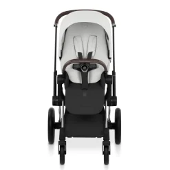 Poussette priam 5 off white châssis chrome
