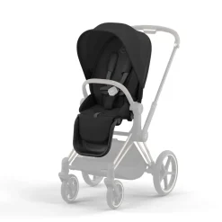 Poussette priam 4 sepia black châssis chrome brown