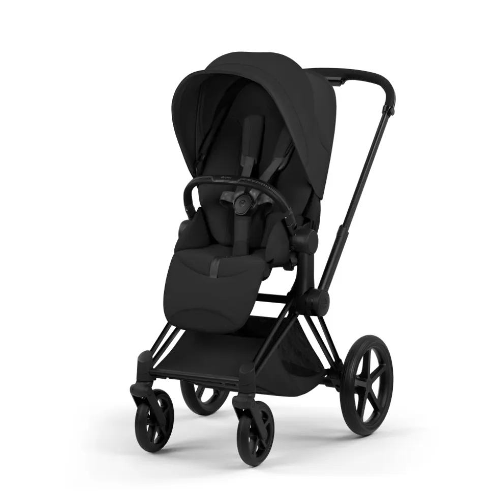 Poussette priam 5 sepia black châssis matt black