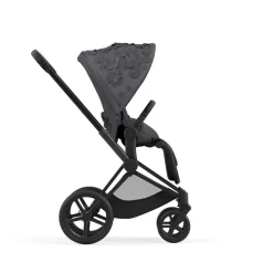 Poussette priam 4 simply flowers grey châssis matt black