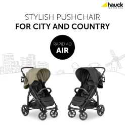 Poussette rapid 4d air black