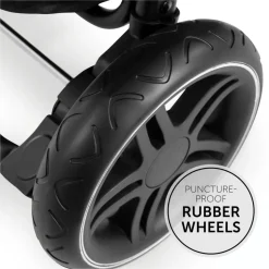 Poussette rapid 4d black