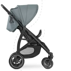 Poussette rapid 4d jungle green