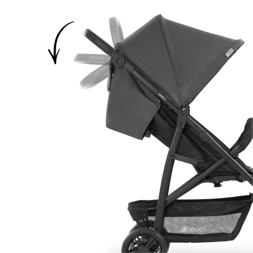Poussette rapid 4 grey