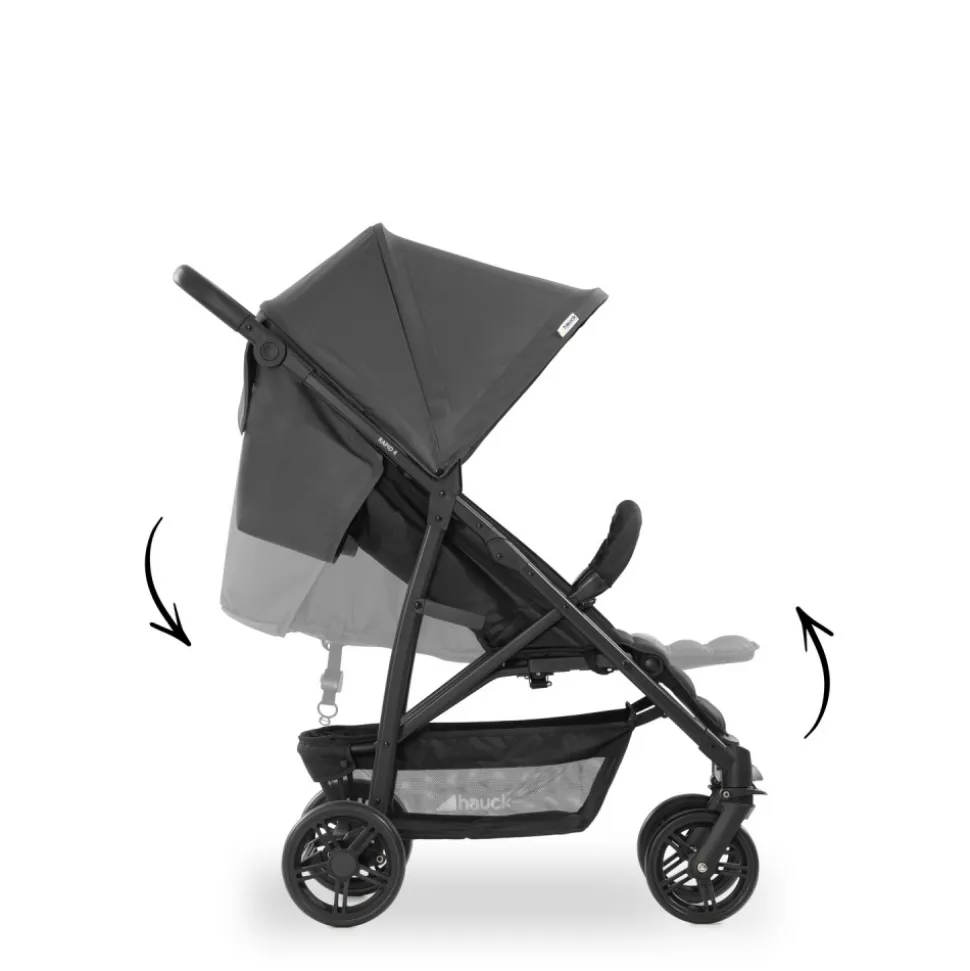 Poussette rapid 4 grey