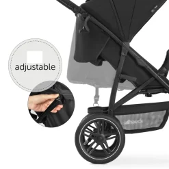 Poussette rapid 3r black