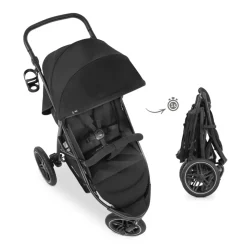 Poussette rapid 3r black