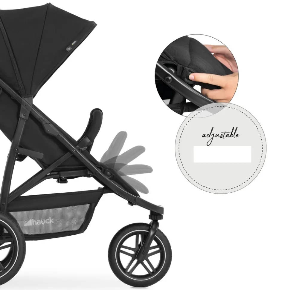 Poussette rapid 3r black