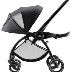 Poussette rio carbon black style