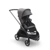 Poussette 4 roues compacte dragonfly complete graphite / grey mélange / grey mélange