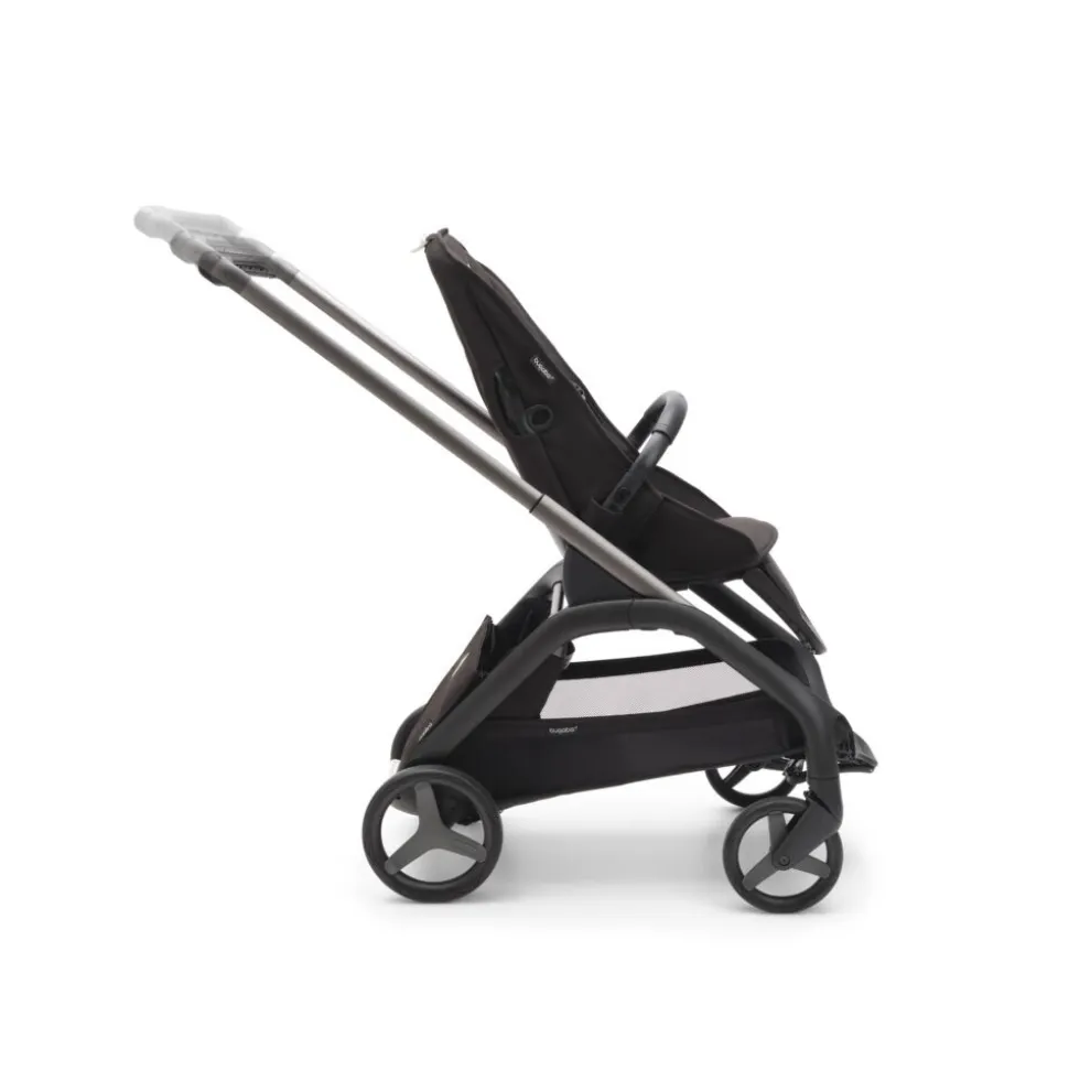 Poussette 4 roues compacte dragonfly complete graphite / grey mélange / grey mélange