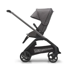 Poussette 4 roues compacte dragonfly complete graphite / grey mélange / grey mélange