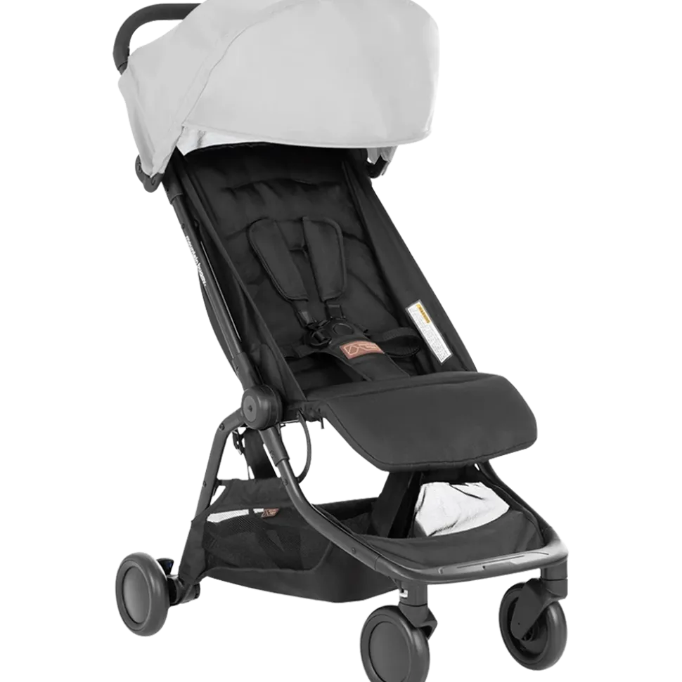Poussette 4 roues nano silver