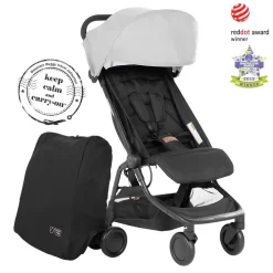 Poussette 4 roues nano silver
